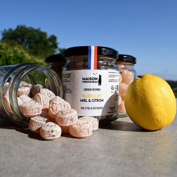 Bonbons Pastilles au Miel & Citron 150g